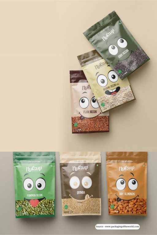 Unique Dry fruit packaging design