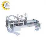 دستگاه پرکن مایعات رقیق رومیزی دو نازل پنوماتیک